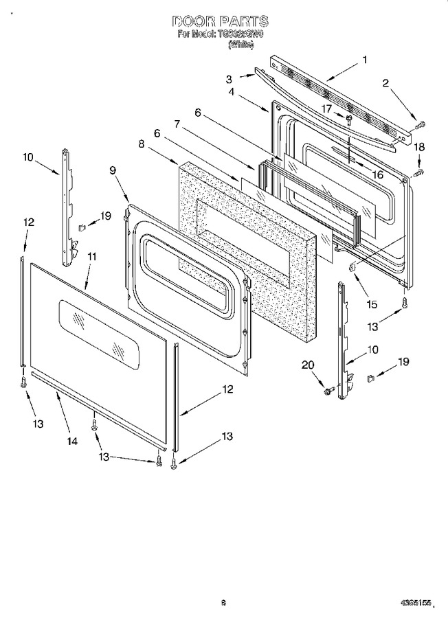 Diagram for TGS325GW0