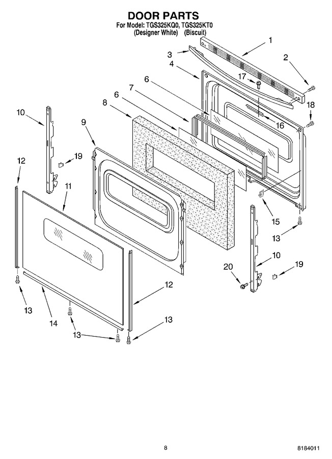 Diagram for TGS325KQ0