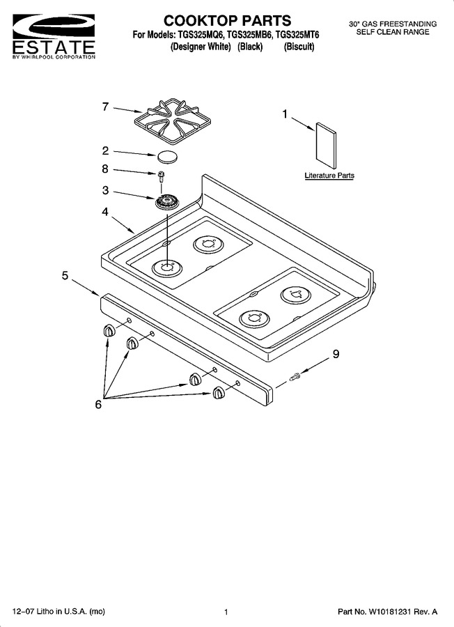 Diagram for TGS325MB6