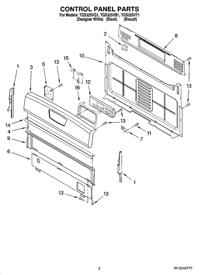 Diagram for TGS325VB1