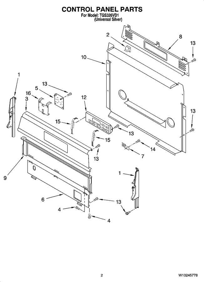 Diagram for TGS326VD1