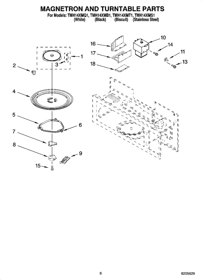 Diagram for TMH14XMS1