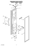 Diagram for 08 - Freezer Door Parts