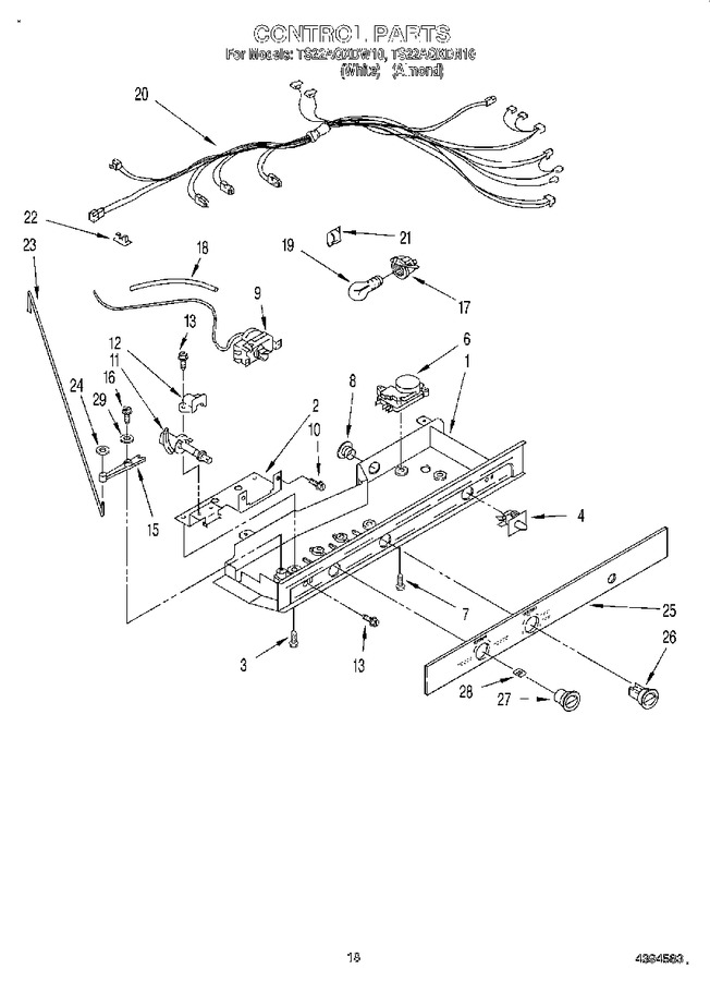 Diagram for TS22AQXDW10