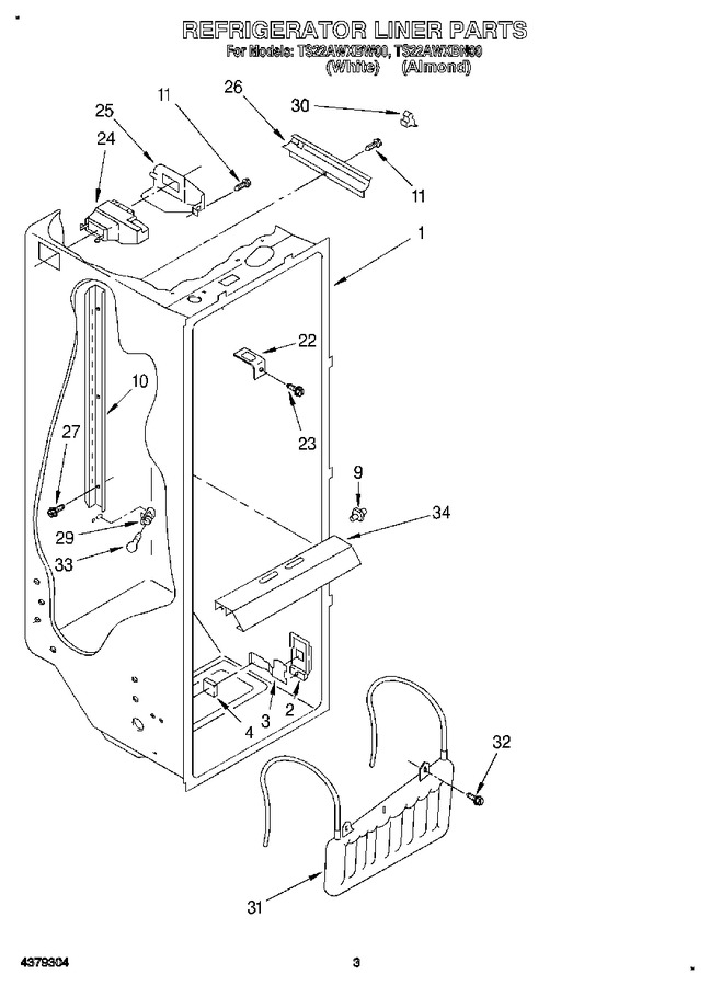 Diagram for TS22AWXBN00