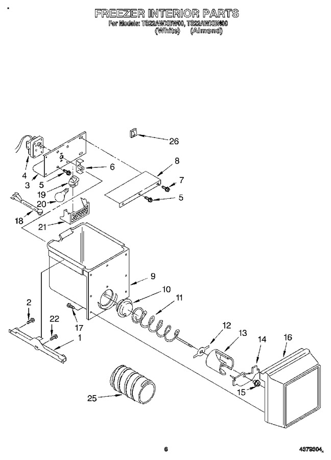 Diagram for TS22AWXBW00