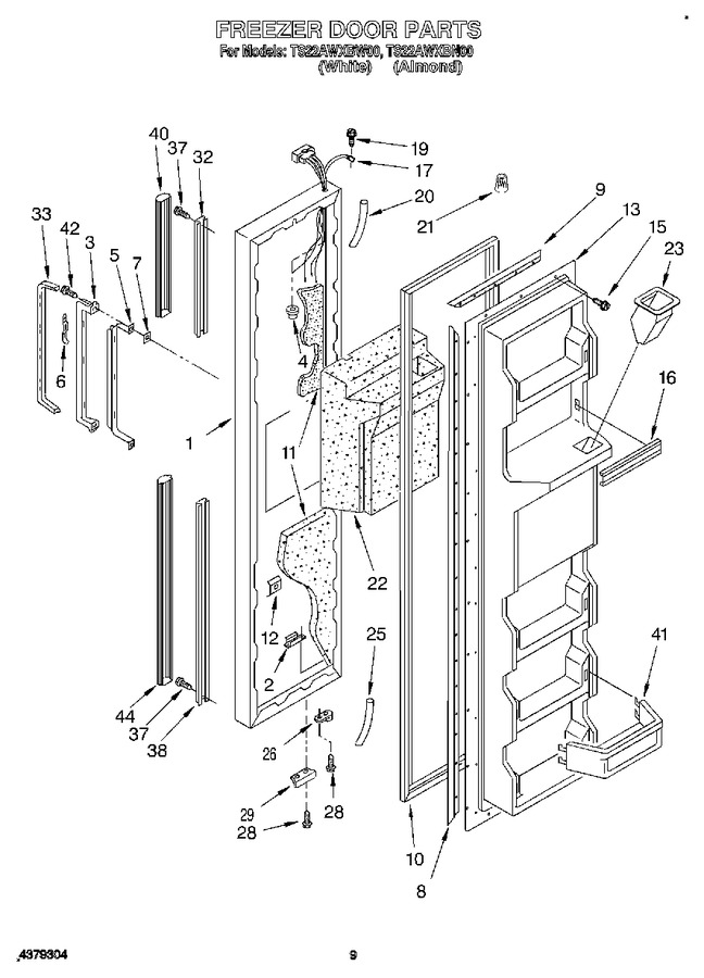 Diagram for TS22AWXBW00