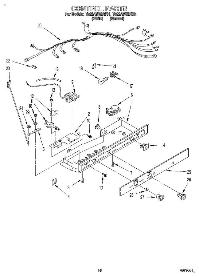 Diagram for TS22AWXBW01
