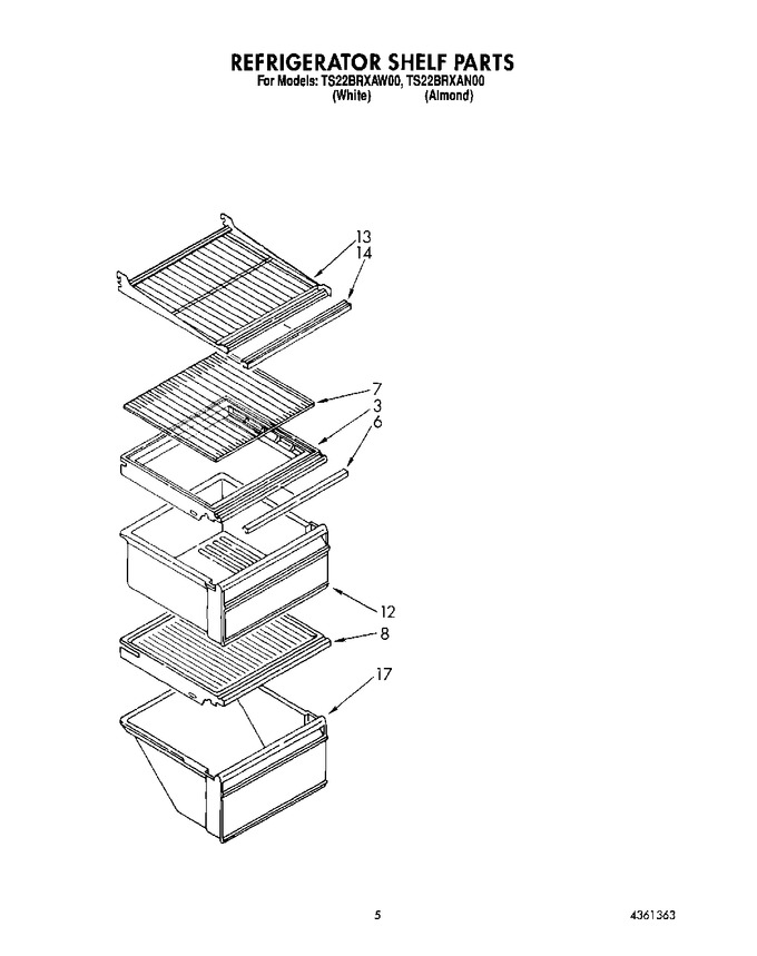 Diagram for TS22BRXAW00