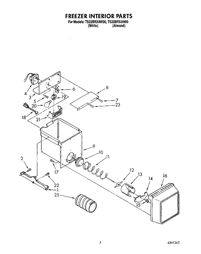 Diagram for TS22BRXAW00