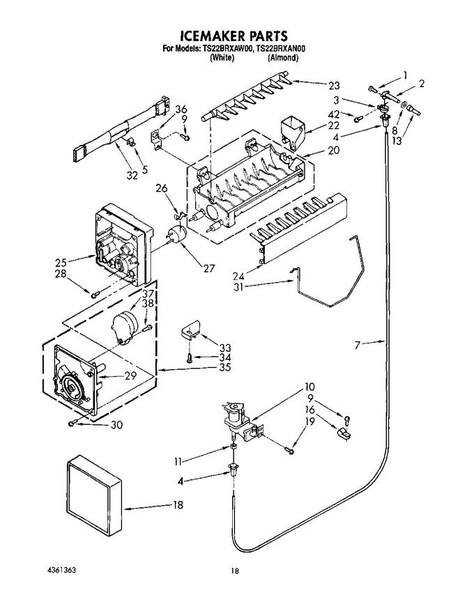 Diagram for TS22BRXAW00