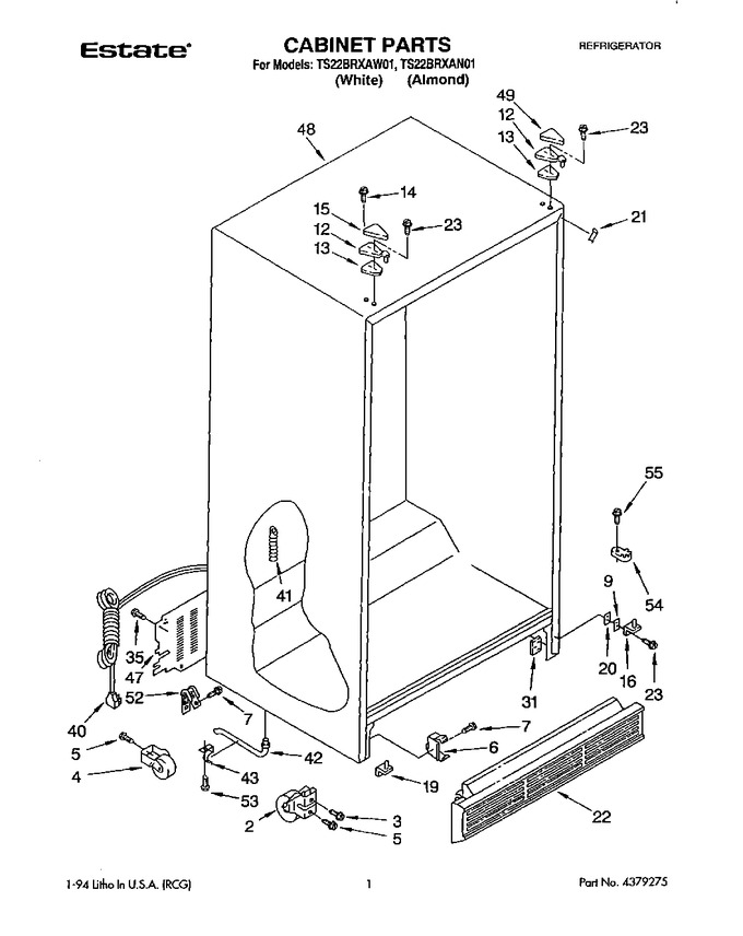 Diagram for TS22BRXAN01