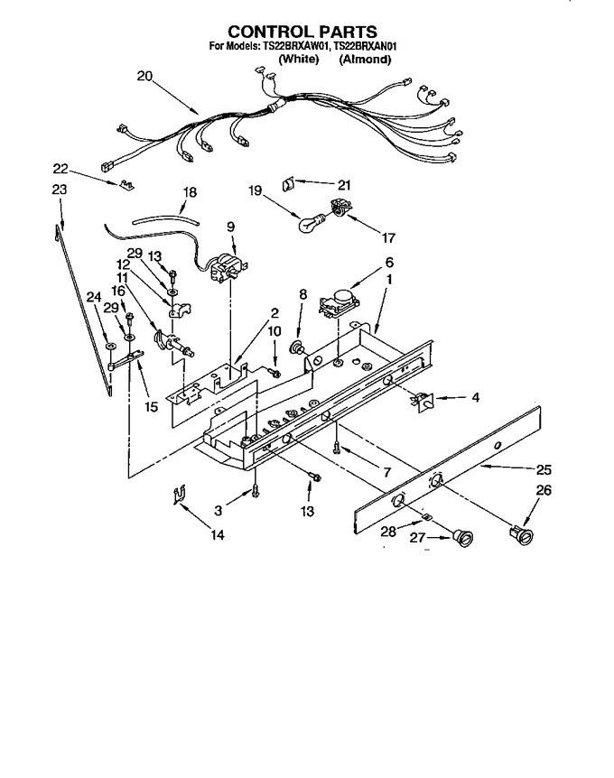 Diagram for TS22BRXAW01