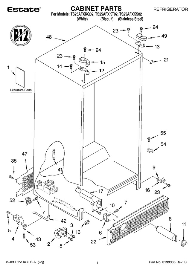 Diagram for TS25AFXKT02