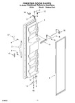 Diagram for 07 - Freezer Door Parts