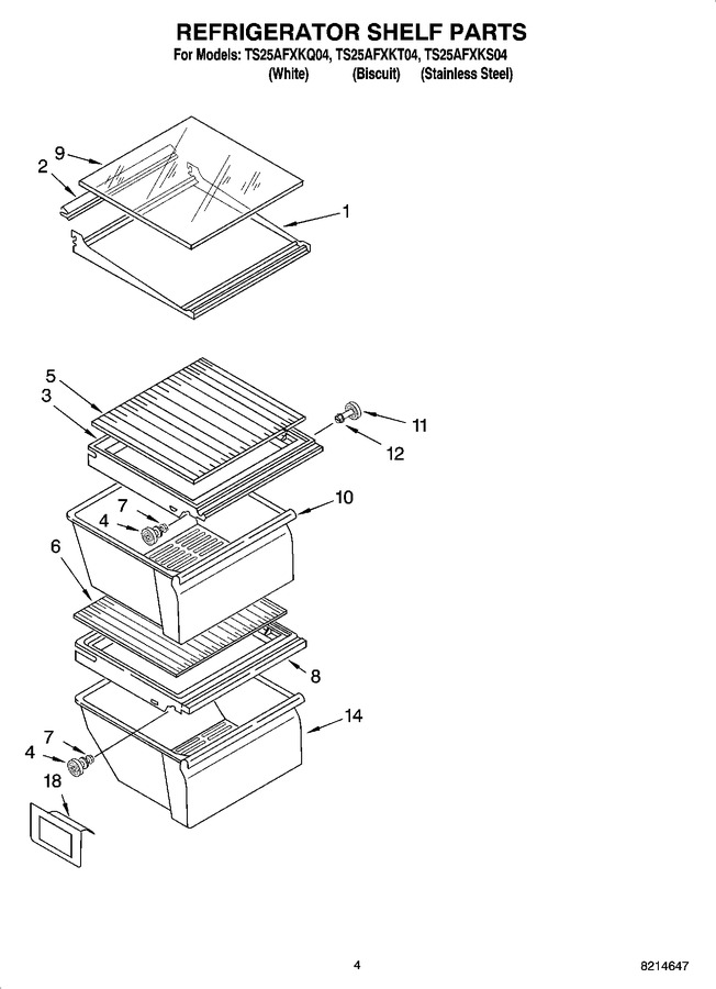 Diagram for TS25AFXKQ04