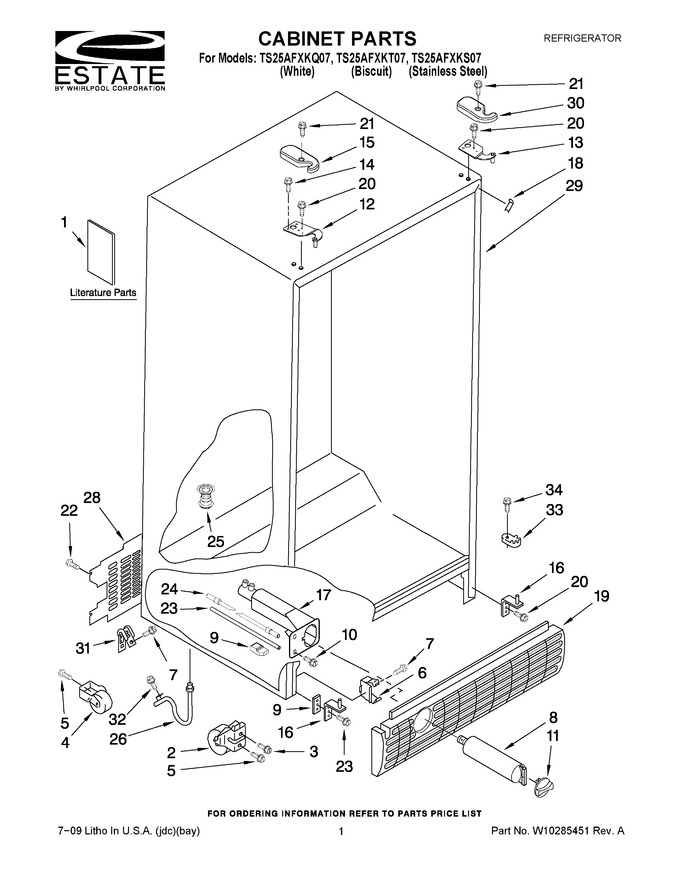 Diagram for TS25AFXKT07