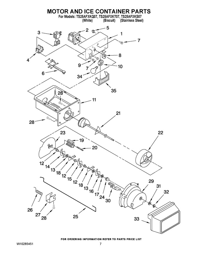 Diagram for TS25AFXKS07