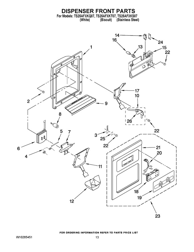 Diagram for TS25AFXKS07