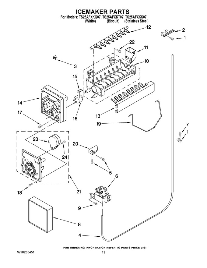 Diagram for TS25AFXKS07