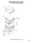 Diagram for 03 - Refrigerator Shelf Parts