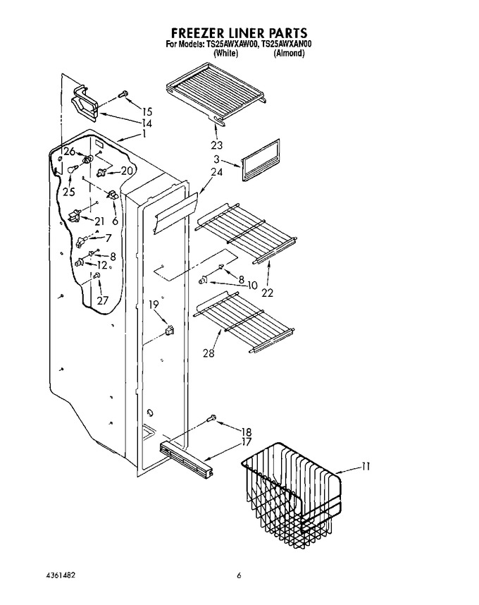 Diagram for TS25AWXAW00