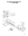 Diagram for 05 - Motor And Ice Container