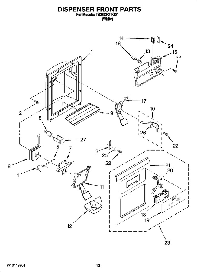 Diagram for TS25CFXTQ01