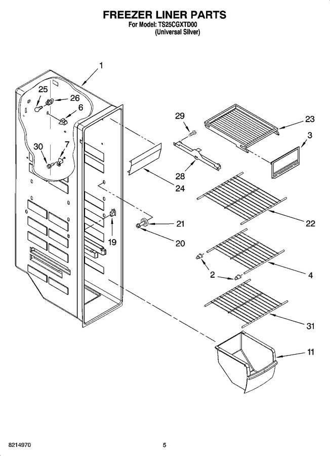 Diagram for TS25CGXTD00