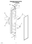 Diagram for 07 - Freezer Door Parts