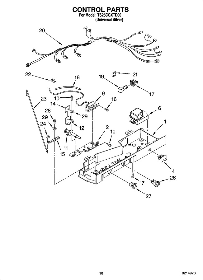 Diagram for TS25CGXTD00