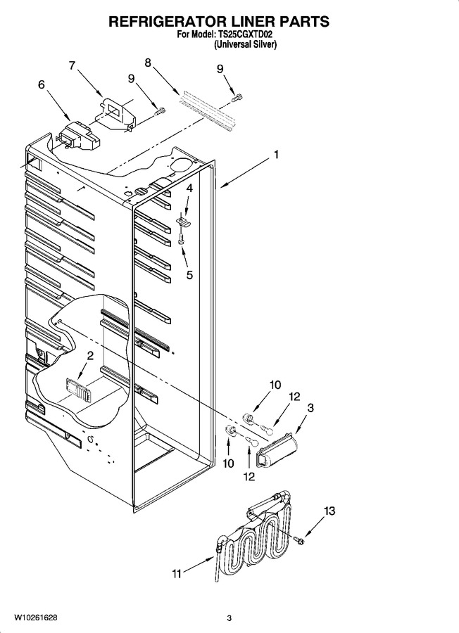 Diagram for TS25CGXTD02