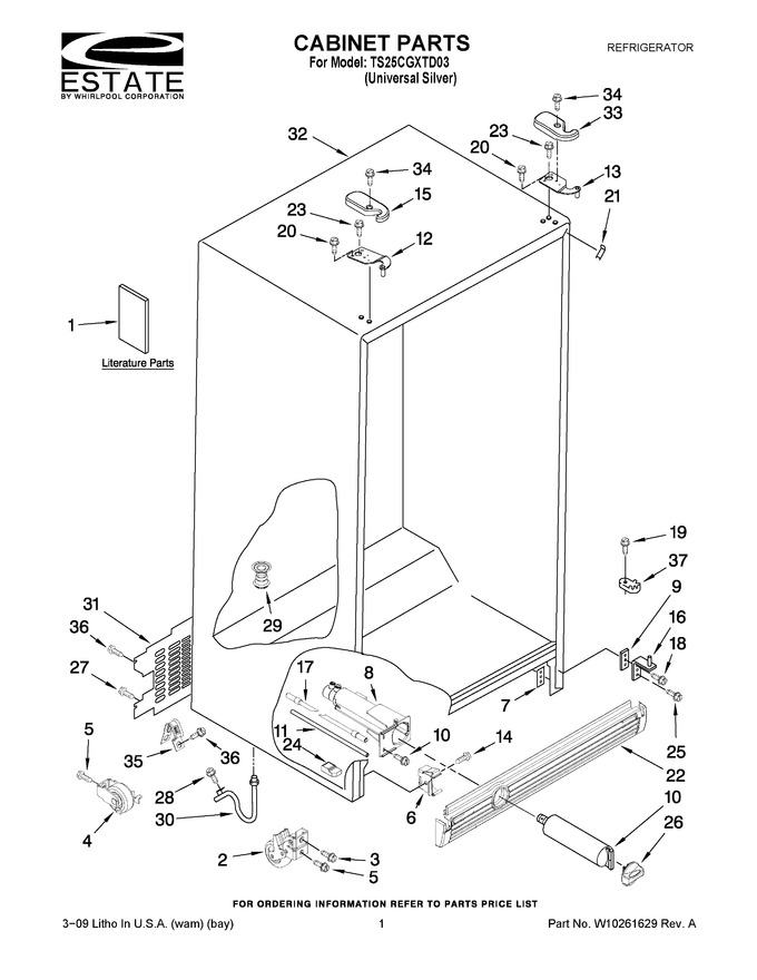 Diagram for TS25CGXTD03