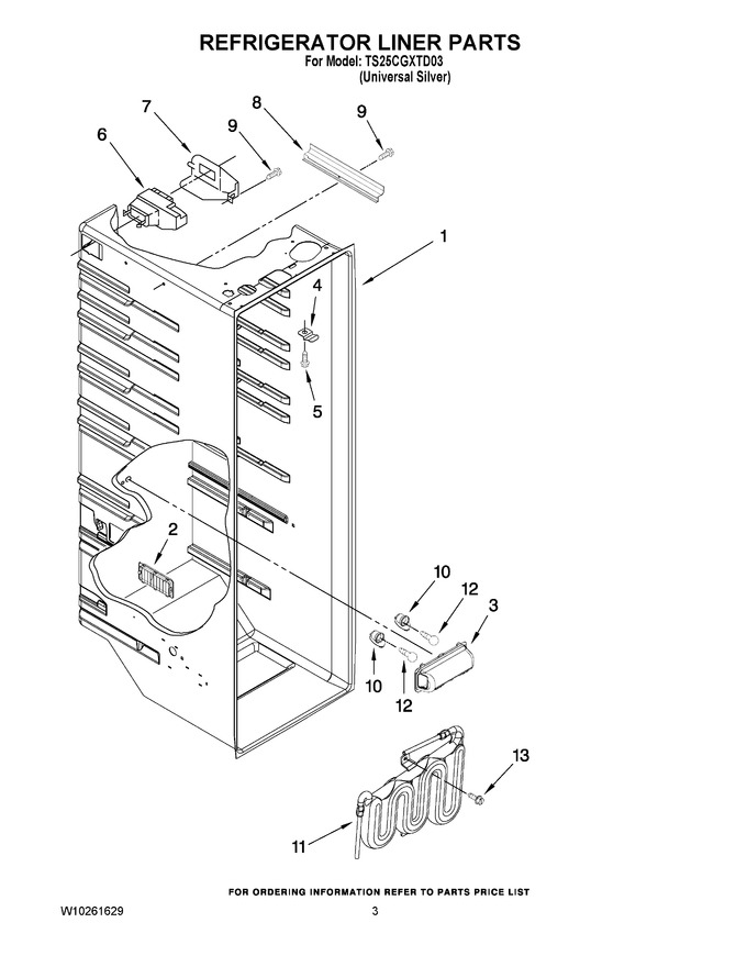 Diagram for TS25CGXTD03