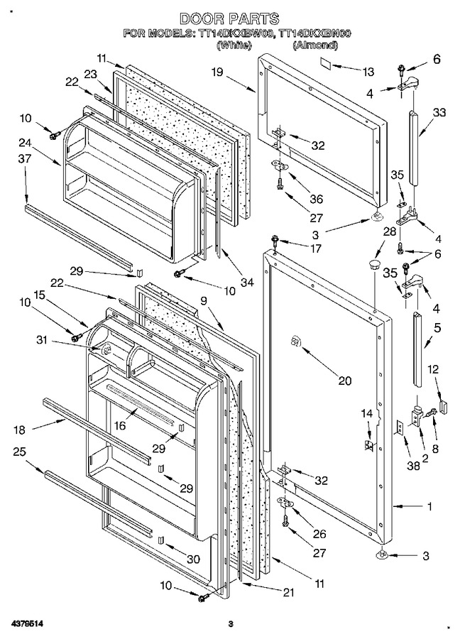 Diagram for TT14DKXBW00