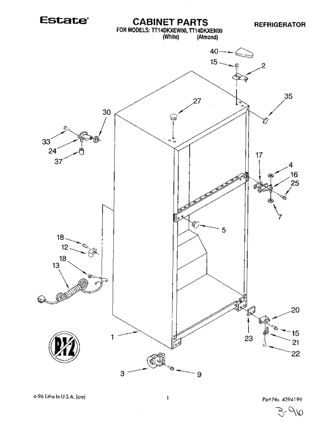 Diagram for TT14DKXEN00