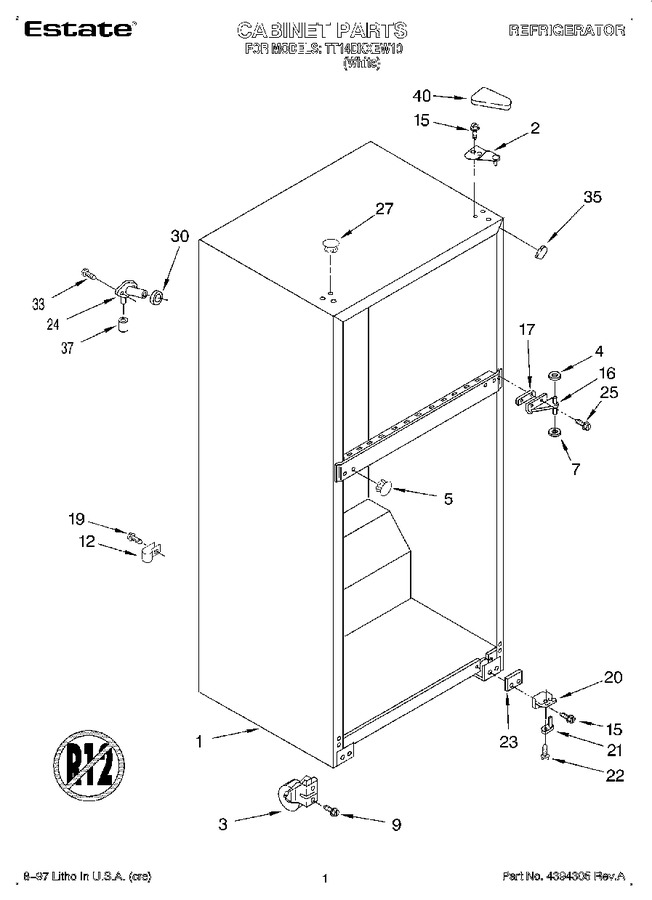 Diagram for TT14DKXEW10