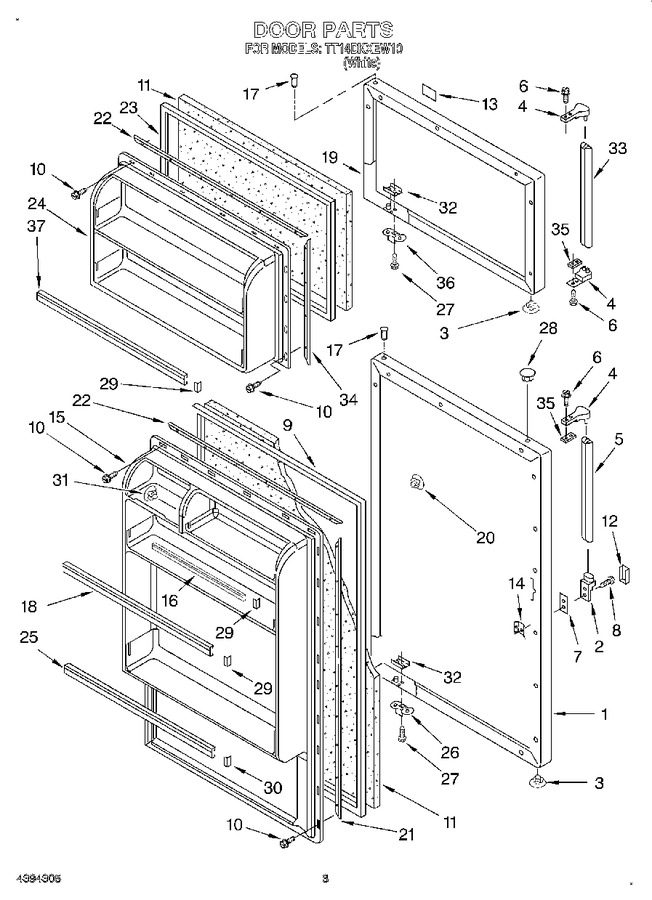 Diagram for TT14DKXEW10