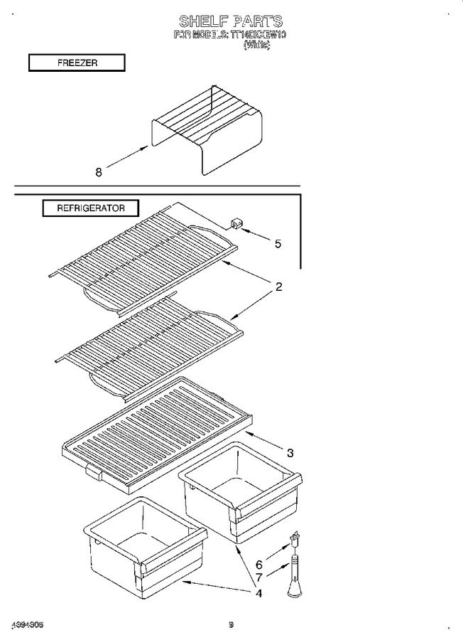 Diagram for TT14DKXEW10