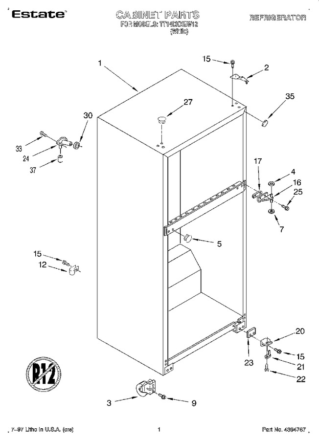 Diagram for TT14DKXEW12