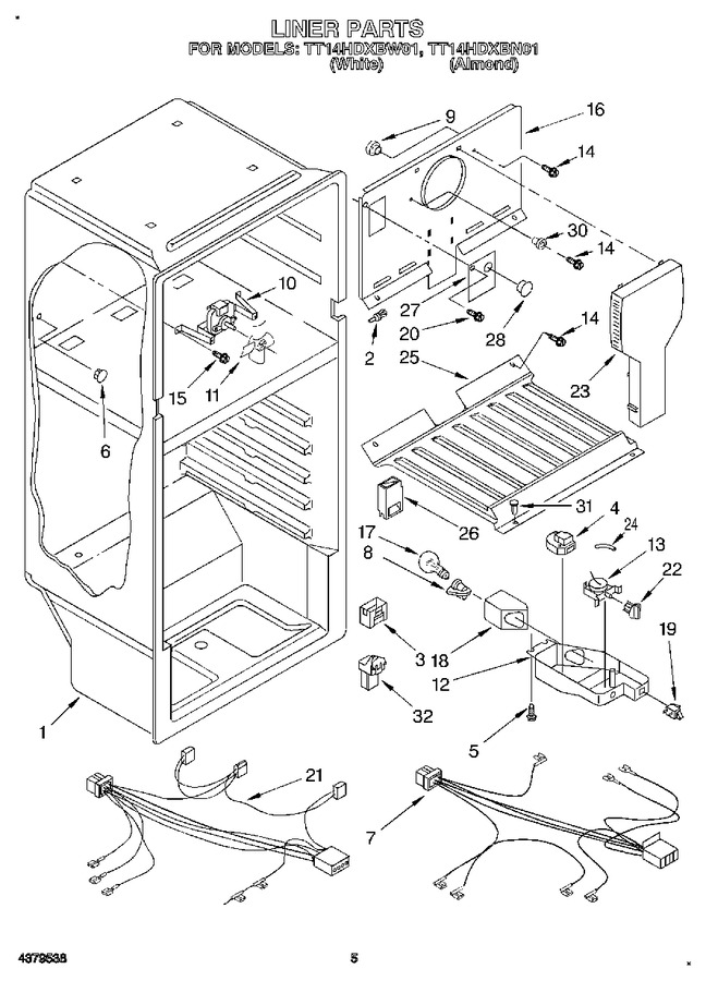Diagram for TT14HDXBW01