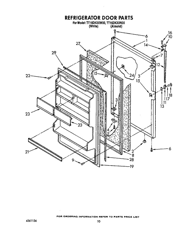 Diagram for TT16DKXXW00