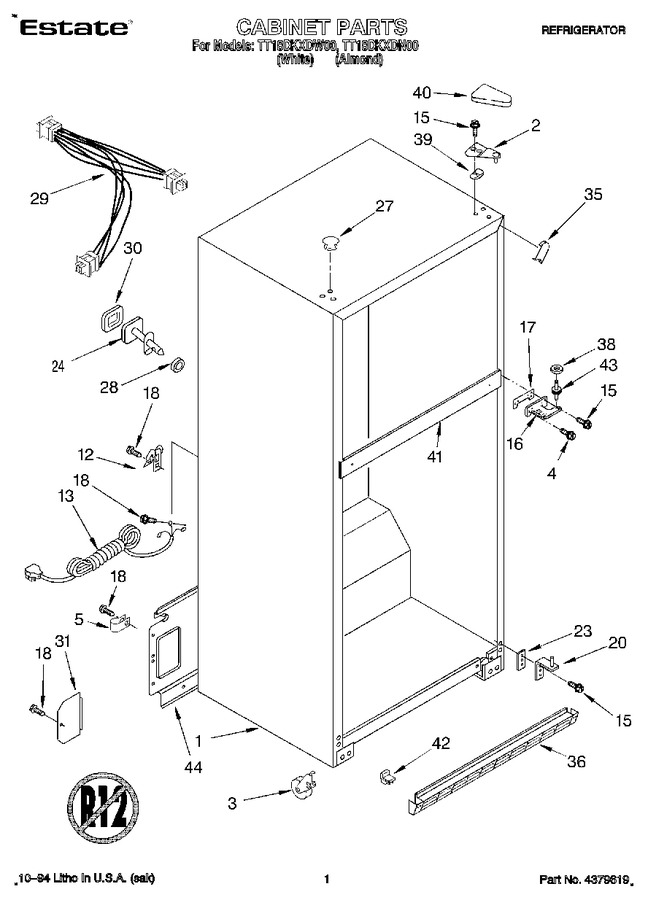 Diagram for TT18DKXDN00