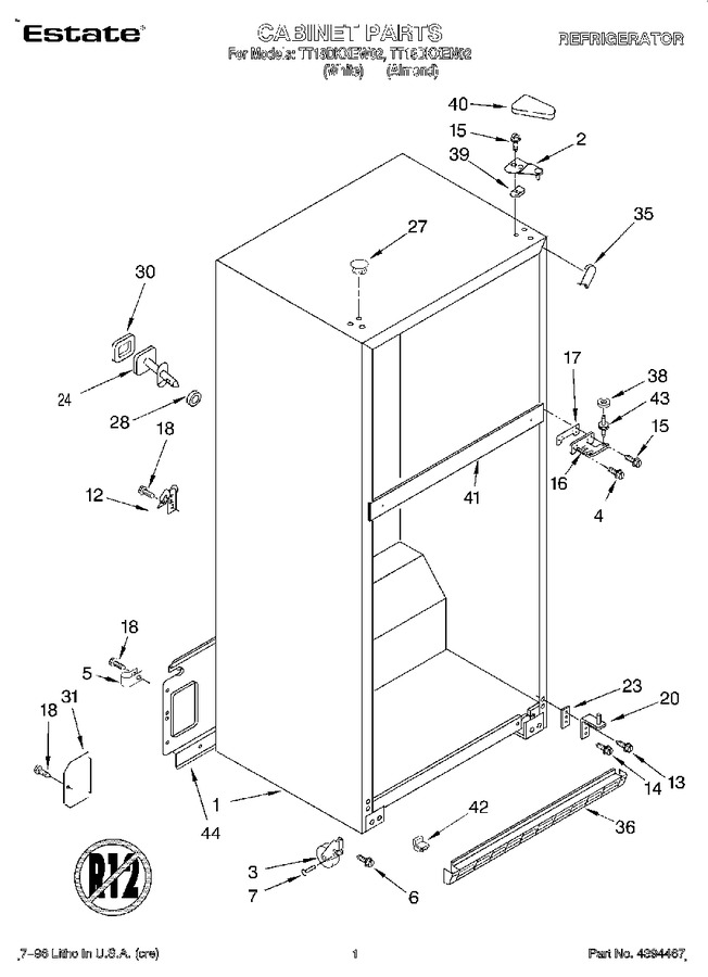 Diagram for TT18DKXEN02