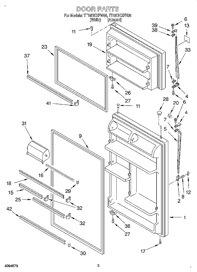 Diagram for TT18DKXFW00