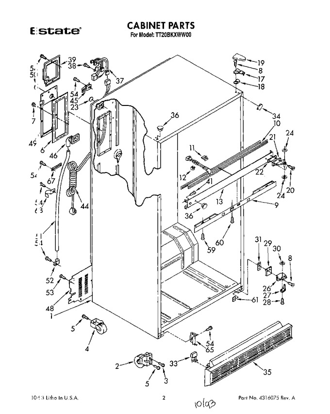 Diagram for TT20BKXWW00