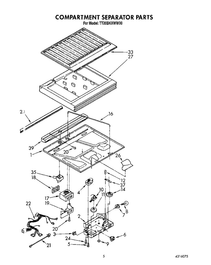 Diagram for TT20BKXWW00