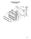 Diagram for 05 - Freezer Door