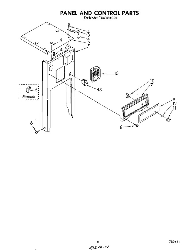 Diagram for TU4000XRP0