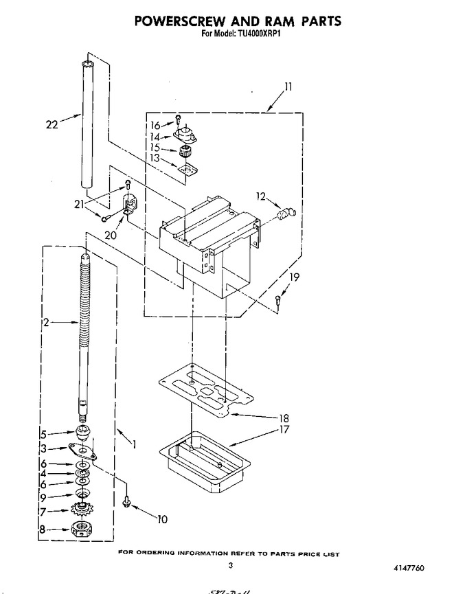 Diagram for TU4000XRP1